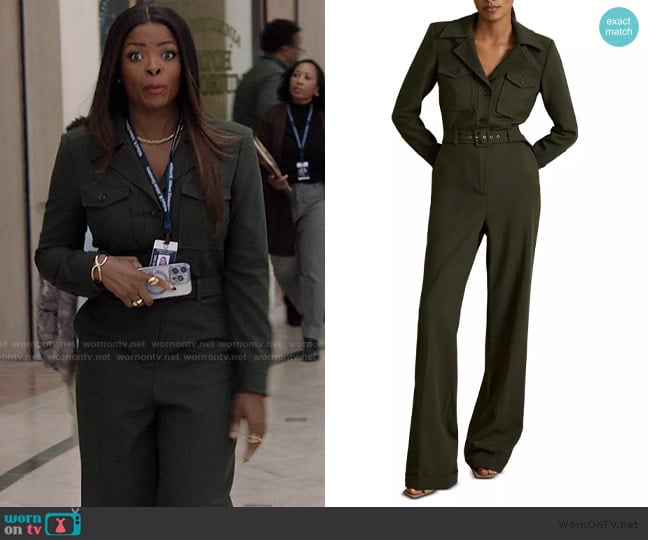 Reiss Utility Tux Jumpsuit worn by Ava Coleman (Janelle James) on Abbott Elementary