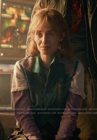Robin’s green vest on Stranger Things