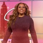 Sherri’s ombre knit maxi dress on Sherri