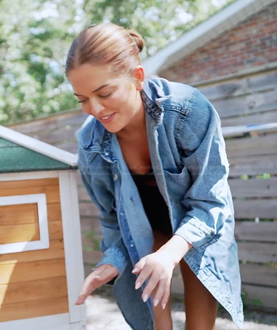 Salley's denim shirt on Southern Charm