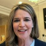 Savannah’s white floral embroidered tee on Today