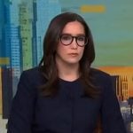 Savannah’s navy jacket on NBC News Daily