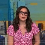 Savannah’s pink floral dress on NBC News Daily