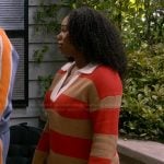 Savannah’s stripe rugby sweater on The Upshaws