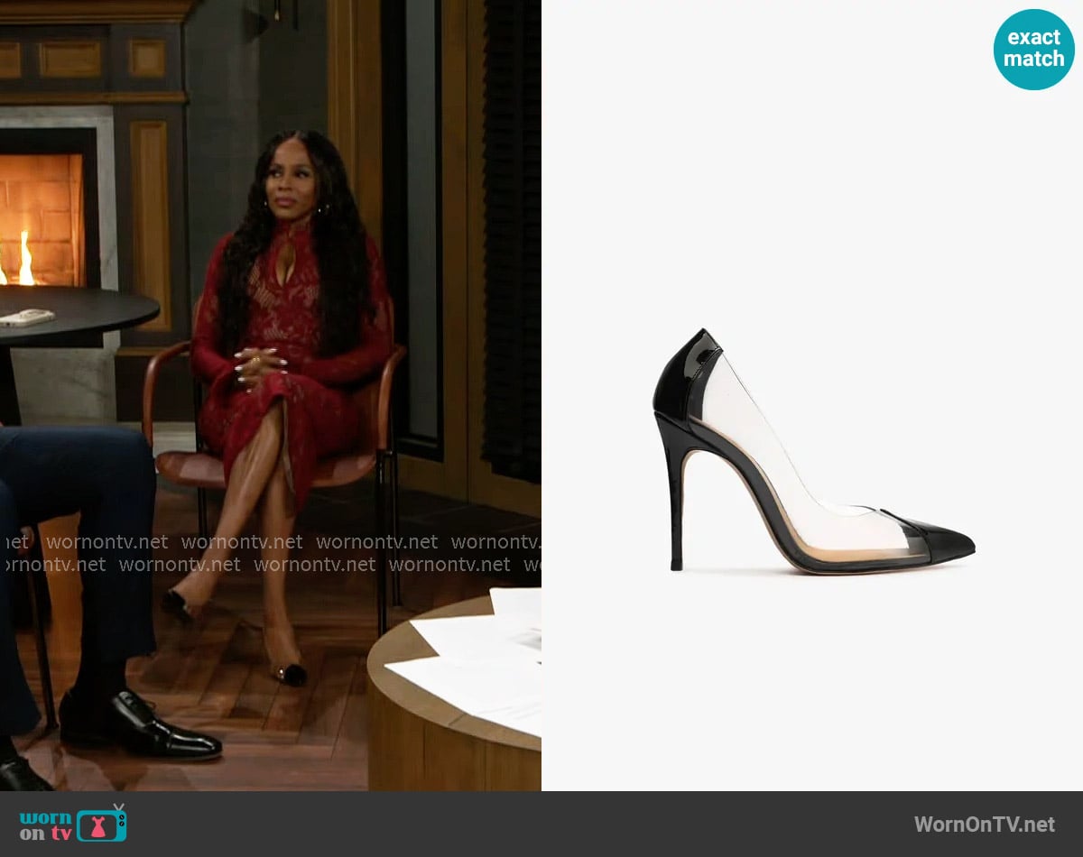 Schutz Cendi Pumps worn by Hayley Lawson (Marquita Goings) on Beyond the Gates