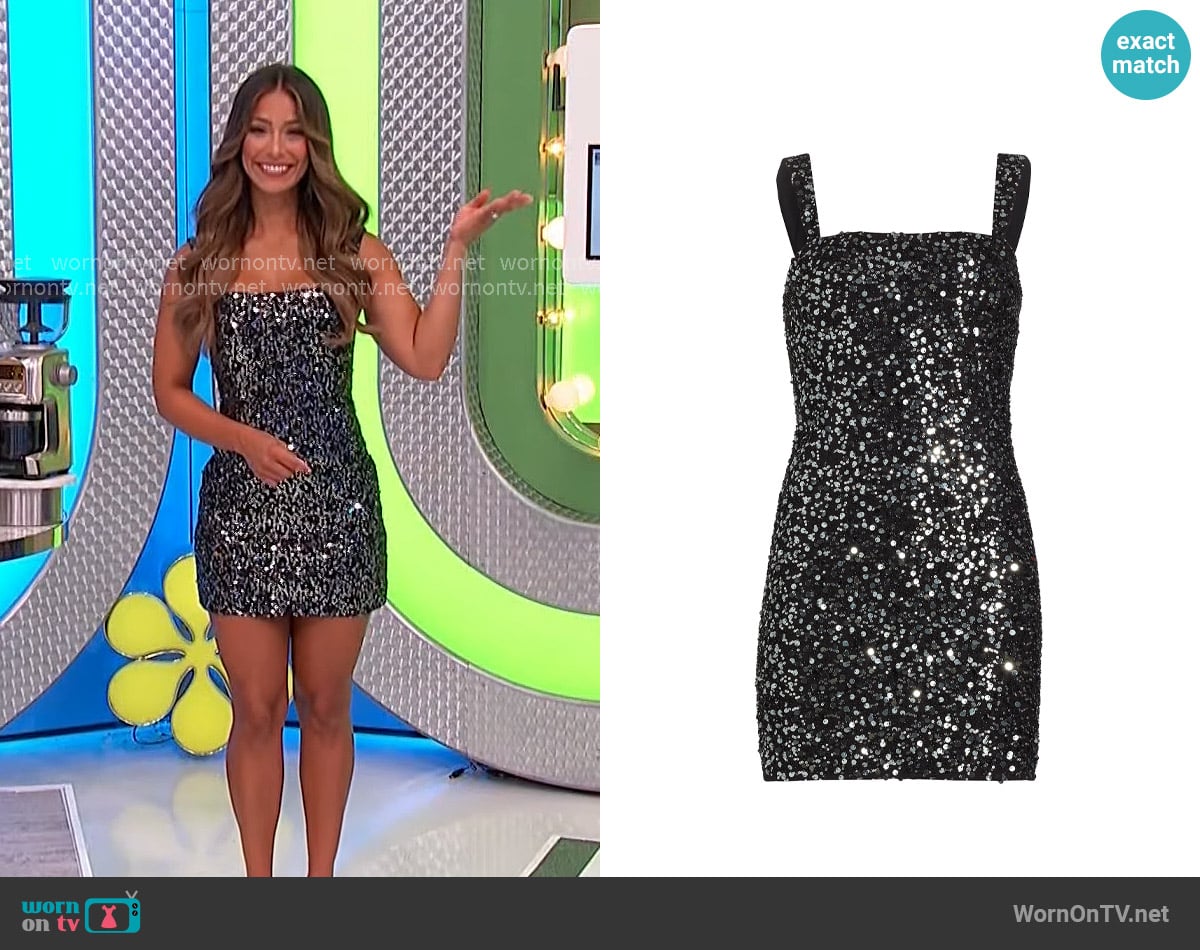 Simkhai Benson Dress worn by Manuela Arbeláez on The Price is Right