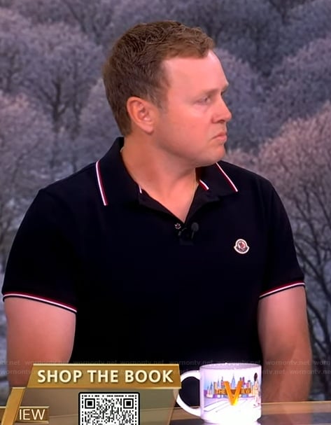 Spencer Pratt’s black polo on The View