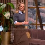 Sara's mixed media dress on The View