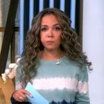 Sunny’s tie dye sweater on The View