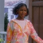 Sydney’s tie dye print hoodie on The Upshaws