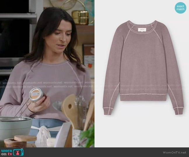 The Great The College Sweatshirt worn by Amelia Shepherd (Caterina Scorsone) on Greys Anatomy
