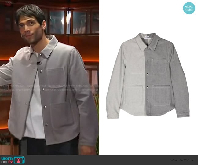 Diego’s gray two tone jacket on The Kelly Clarkson Show Diego’s gray two tone jacket on The Kelly Clarkson Show