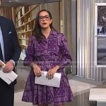 Savannah’s white slingback leather pumps on NBC News Daily