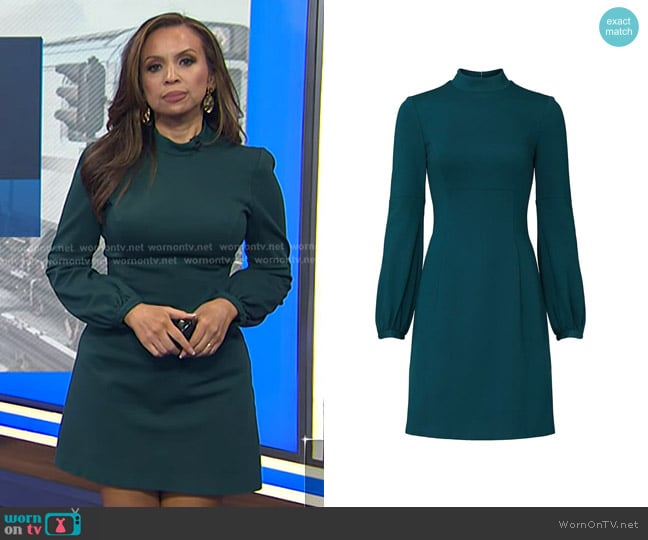 Trina Turk Indra Dress worn by Adelle Caballero on Today