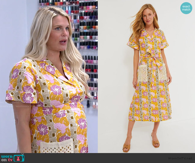 Tuckernuck Retro Multicolor Meriweather Dress worn by Madison LeCroy on Southern Charm