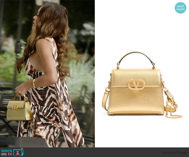 Valentino Garavani Vsling mini bag worn by Ashley Darby on The Real Housewives of Potomac