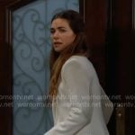 Victoria’s white bag on The Young and the Restless