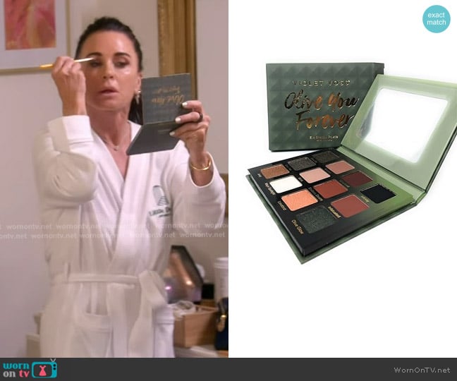 Violet Voss Olive you Forever worn by Kyle Richards on The Real Housewives of Beverly Hills