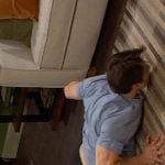 Tate’s white sneakers on Days of our Lives