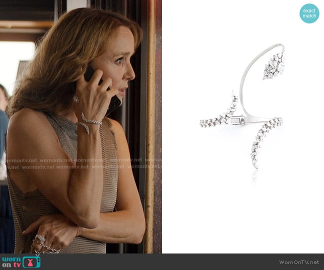 Yeprem Y-Couture Handpiece worn by Sylvie (Philippine Leroy-Beaulieu) on Emily in Paris