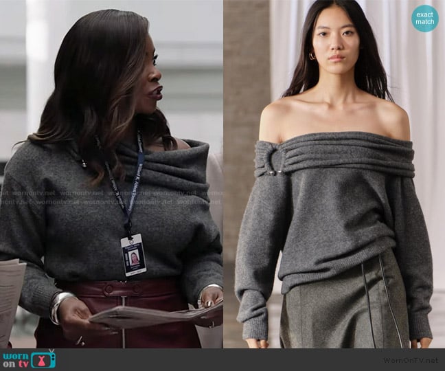 Zara ZW Collection Yung Aralash Plash Yubka worn by Ava Coleman (Janelle James) on Abbott Elementary