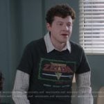 black Zelda print tee on Greys Anatomy