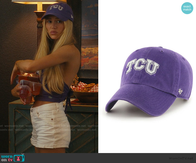 47 Brand Texas Christian Horned Frogs 47 Cleanup worn by Ainsley Norris (Michelle Randolph) on Landman