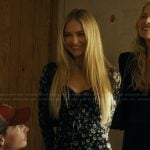 Ainsley’s floral print mini dress on Landman