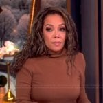 Sunny’s brown turtleneck sweater on The View
