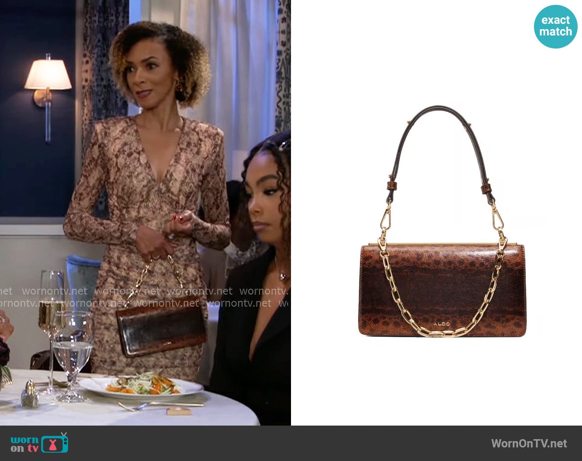 Aldo Daboucaa Bag worn by Anastasia Belleclaire (Timeca Seretti) on Beyond the Gates