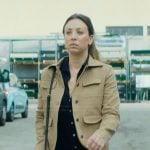 Alice’s khaki utility jacket on Vanished