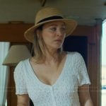 Alice’s white textured shirt on Vanished