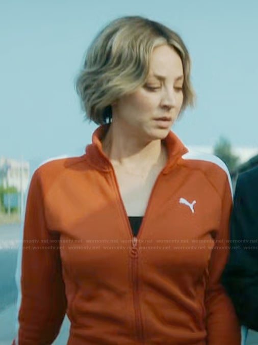 Alice's orange track jacket on Vanished