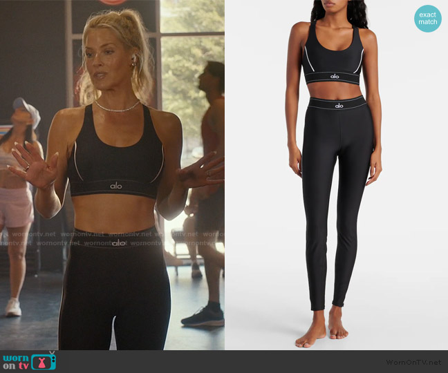 Alo Yoga Airlift Suit Up Bra worn by Angela Norris (Ali Larter) on Landman