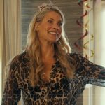 Angela’s leopard print blouse on Landman