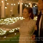 Angie’s wedding dress on Will Trent