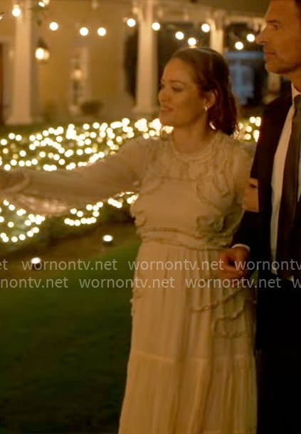 Angie’s wedding dress on Will Trent