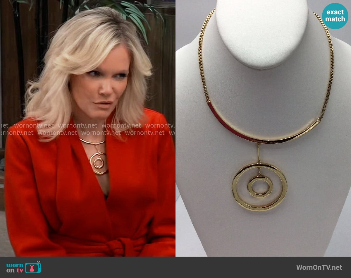 Ava’s necklace on General Hospital