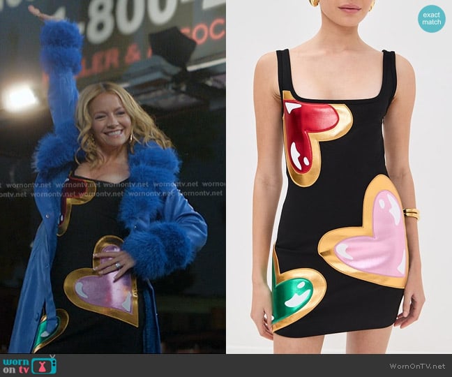 Area Colorblock Heart Gem Tank Dress worn by Lorna Crane (Becki Newton) on The Lincoln Lawyer