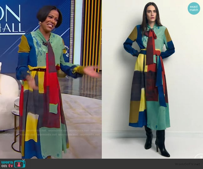 Arias 2025 Fall Winter Collection worn by Tamron Hall on Tamron Hall Show