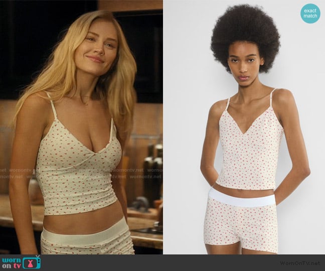 Aritzia Chill Angelina Camisole worn by Ainsley Norris (Michelle Randolph) on Landman