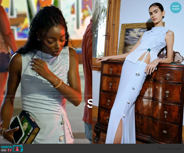 Baobab Uli Top worn by Venita Aspen on Southern Charm