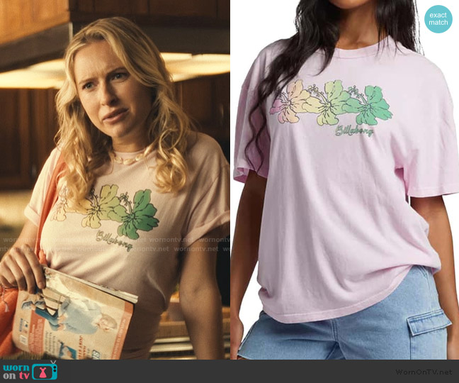 Billabong Aloha All Day T Shirt worn by Andrea Kelly (Savanna Gann) on His & Hers