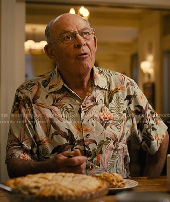 Bill's green floral short sleeve shirt on The Burbs