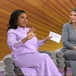 Sheinelle’s brown heel pumps on Today