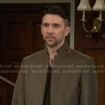Cane’s taupe coat on The Young and the Restless