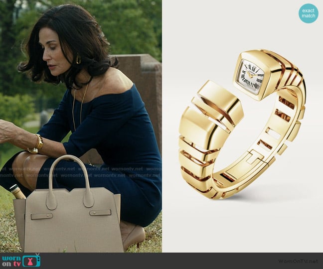 Cartier Reflection De Cartier Watch worn by Cami Miller (Demi Moore) on Landman