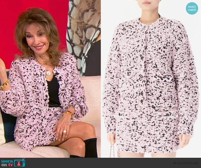 Chanel 2026 Fall Winter Collection worn by Susan Lucci on Tamron Hall Show