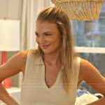 Charley’s yellow ribbed top on Southern Charm