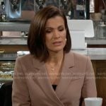 Chelsea’s asymmetric blazer on The Young and the Restless